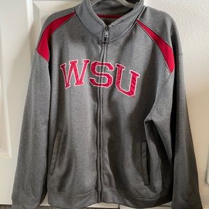 WSU zip up